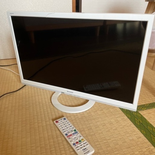 【女性一人暮らしで使用】SHARP AQUOS テレビ