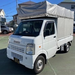 コンテナ幌車 スズキ 軽貨物  車検たっぷり