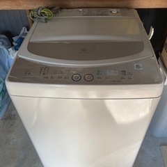 受け渡し予定者決定しました！洗濯機　7キロの画像