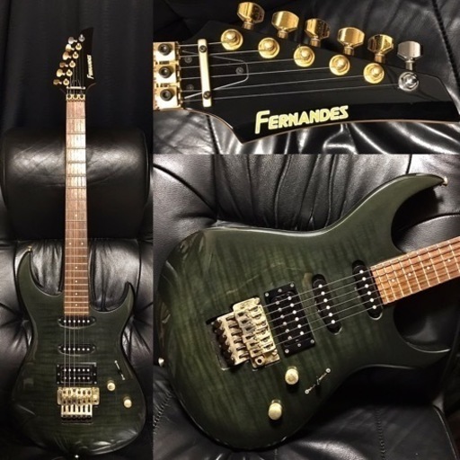 ★ FERNANDES フェルナンデス 日本製 ストラト ギター 格安 ロック式トレモロ