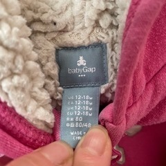 80cm GAP 女児服セットの画像