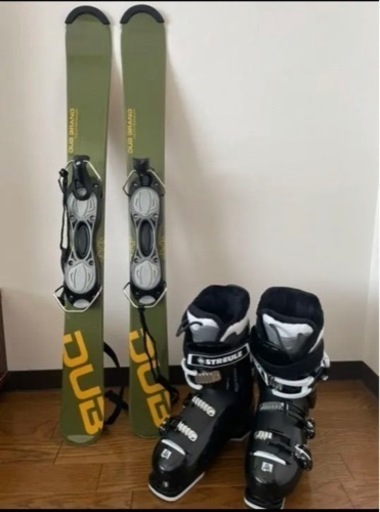 DUB(ダブ)スキー板ビンディング＋スキーブーツセット