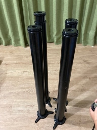 テーブル　脚　70〜73cm   調節可能