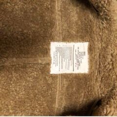 フェイク ムートン B-3 ジャケット ブルゾン Mの画像