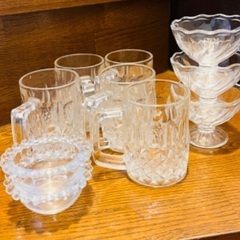 ガラス食器色々の画像