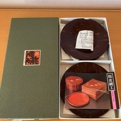 新品　さくら皮茶托　5客セット