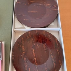 新品　さくら皮茶托　5客セットの画像
