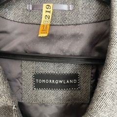 【13日（日）限定価格】トゥモローランド　TOMORROWLAND 　メンズ　コート　お譲りしますの画像