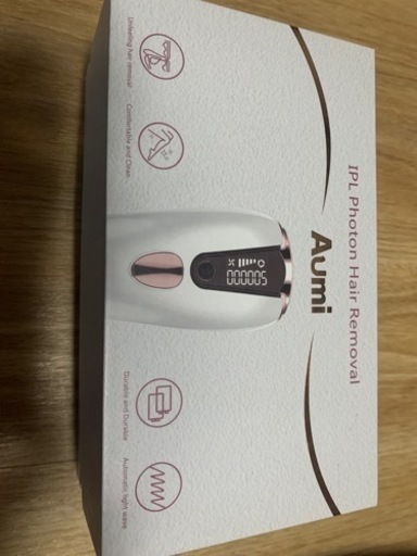 AUMI 脱毛器 永久脱毛 VIO対応 髭 IPL光脱毛器　取引中　キャンセル待ち