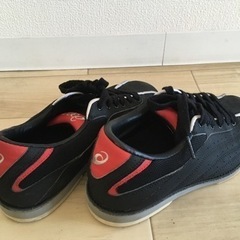 【asics】ボーリングシューズ22.5cmの画像