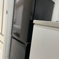 冷蔵庫、電子レンジ、ベッド、洗濯機