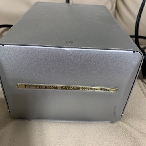 カシムラ　変圧器　ジャンク