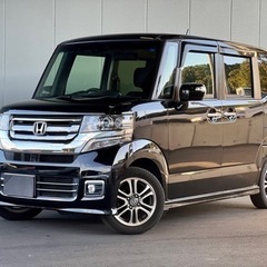 ブラックOK⭐︎N BOX カスタム　H29年式　車検長　両側パ...