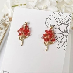 チェコビーズアクセサリーを作ろう。の画像