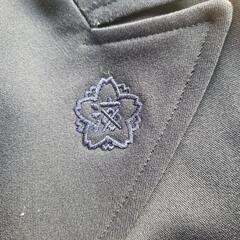 【中古】海田小学校　男性用ブレザー　サイズ１2０Aの画像