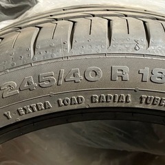 🔵245/40R18 バリ山1本！の画像
