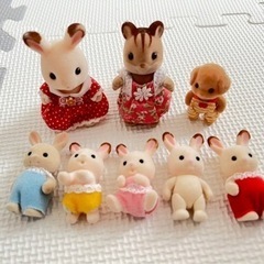 シルバニアファミリー　人形セット