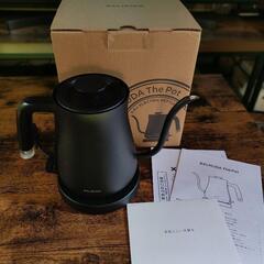 美品！バルミューダ 電気ケトル BALMUDA The Pot K02A-BK ブラック