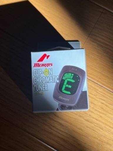 ギター エコールE500 チューナー付き