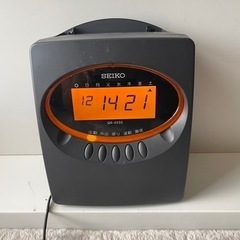 セイコータイムレコーダーの画像