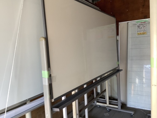 ホワイトボード ボード面180×90cm 現状品 管H221112CK (ベストバイ 静岡県袋井市)