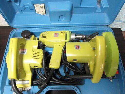 RYOBI☆リョービ 電動工具 3点セット ドリル/カンナ/丸ノコ