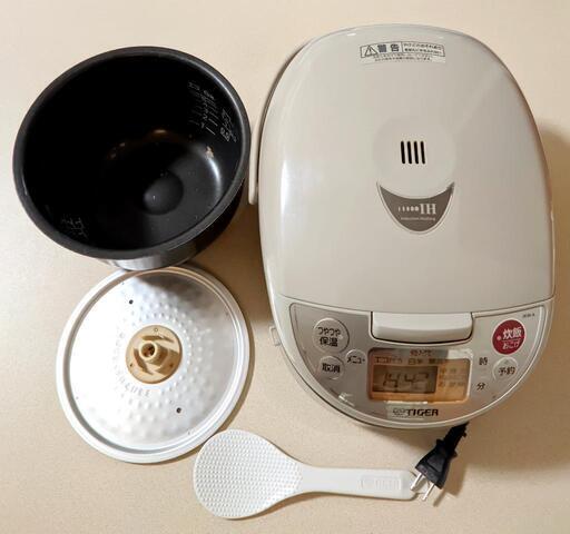 TIGER タイガー IH炊飯器 JKW-A100 5.5合炊き 2014年製