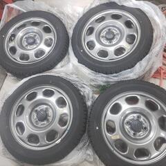 ハスラー純正ホイール、スタッドレスタイヤセット