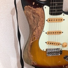 ストラトタイプ　エレキギター　レリックの画像