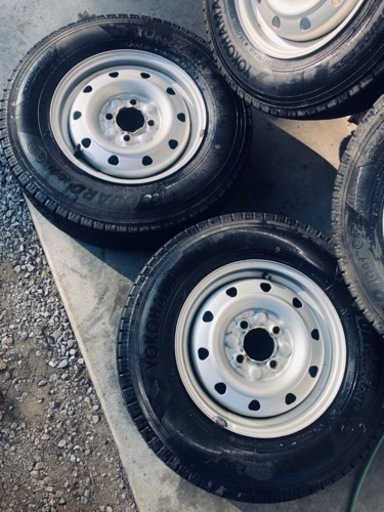 冬タイヤ 165/80R13 ヨコハマ製スタッドレス ホイール付