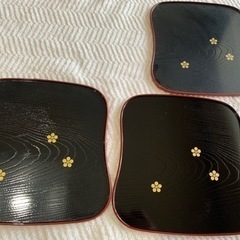 漆器　5枚セット