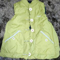 べべ　リバーシブル　ベスト　120cmの画像