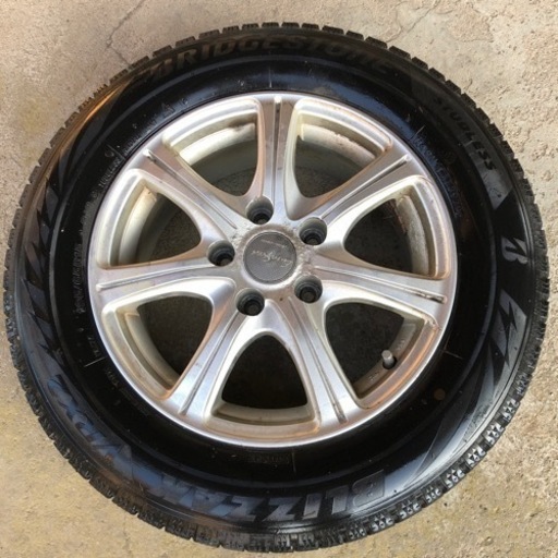 値下げしました！早い者勝ち！ブリヂストン　ブリザック　VRX2 195/65/r15 スタッドレスホイールセット