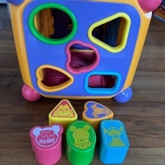 プーさんの幼児用玩具の画像