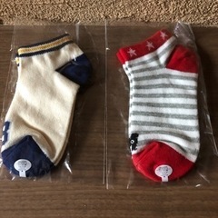 靴下　新品　17cm 18cm  子供　男の子　くつした　ミキハウスの画像