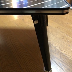 レトロ　テーブル　昭和　ストライプの画像