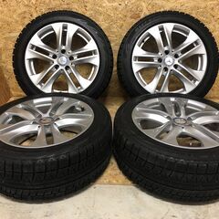 メルセデスベンツ純正ホイール　245/45R17　 8J×17H2 BRIDGESTONE BLIZZAK