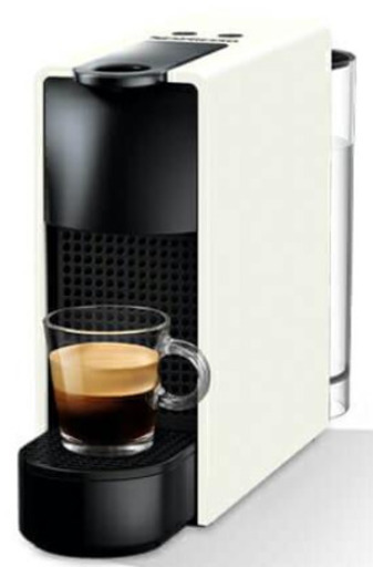 ネスプレッソ カプセル式コーヒーメーカー エッセンサ ミニホワイト美品