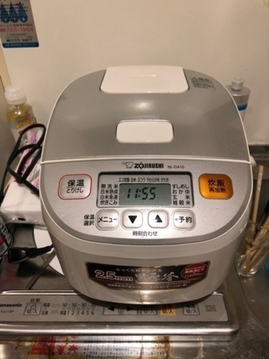 炊飯器、レンジ、3段BOX