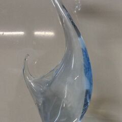 ☆白鳥　Ｓｗａｎ　ガラス製置物　アートガラス　ガラス工芸　中古品　の画像