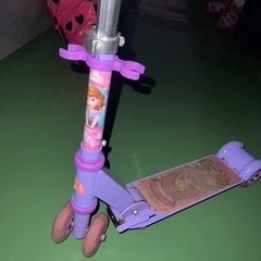 キックボード プリンセス ソフィア 紫 可愛い 小さい子
