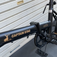 【未使用品】キャプテンスタッグ　16インチ 折りたたみ自転車の画像