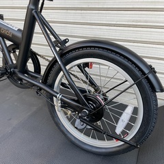 【未使用品】キャプテンスタッグ　16インチ 折りたたみ自転車の画像