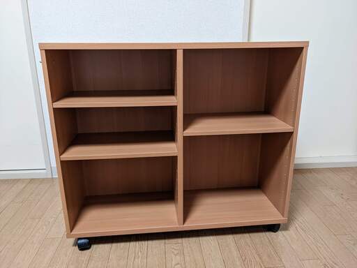 ※12月10日(土)までにお取り引きできる方限定※⏩アイリスオーヤマ⏪キャスター付き収納カート／幅750×奥行260×高さ655mm