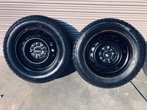 冬タイヤ 205/65R15 ホイール付きブリザック 4本組