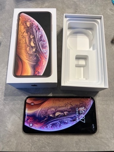 バイク iPhone Xs Gold 256 GB docomo mte22j/a