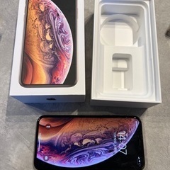iPhone Xs Gold 256 GB docomo mte...