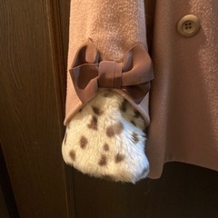 オシャレなコートの画像