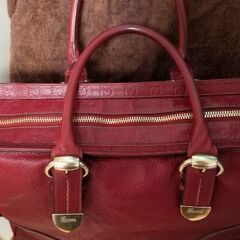 グッチ　GUCCI　本革バック　中古品　　の画像