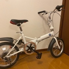 【未使用・非売品】16インチ折りたたみ自転車6段ギア付